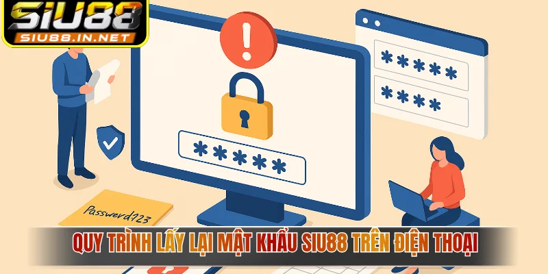 Quy trình lấy lại mật khẩu Siu88 trên điện thoại